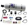 Nitrous Express 20933-15 LS 102mm PLATE SYSTEM (50-400HP) W/ 15LB BOTTLE