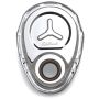 Edelbrock Timing Cover SB-Chevy Chrome w/ Welded Reinforcement Plate