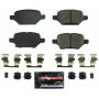 PowerStop Z23-2168 PowerStop - Z23 Daily Driver Carbon-Fiber Ceramic Brake Pads with Hardware Kit