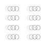 Piston Ring Set 4.125 Moly 1/16 1/16 3/16