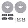Dynamic Friction 4512-76127 Rotor Kit