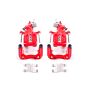 PowerStop S2068 Red Powder Coated Calipers