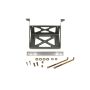 BMR 82-02 3rd Gen F-Body Battery Relocation Mount Kit - Black Hammertone
