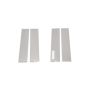 Putco 402672 17-20 Ford SuperDuty - Regular Cab w/Keypad Stainless Steel Pillar Posts Classic