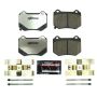 PowerStop Z26-2118 PowerStop - Z26 Performance Carbon-Fiber Ceramic Brake Pads with Hardware Kit