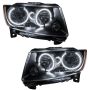 Oracle Lighting 7070-001 SMD Pre-Assembled Headlights, Non-HID, Chrome Bezel, White