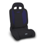 PRP Seats A8701044-201-M PRP EnduroDaily Reclining Suspension Seat - Black/Purple Vinyl - Driver