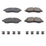 PowerStop 17-2280 PowerStop - Z17 Low-Dust Ceramic Brake Pads with Hardware