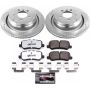 PowerStop K5624-36 Z36 Truck and SUV Carbon-Fiber Ceramic Brake Pad and Drilled & Slotted Rotor Kit