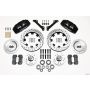 Wilwood 140-12836-D Dynapro 6 Front Hub Kit 12.19in Drilled 79-81 Camaro