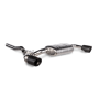 Akrapovic S-BM/T/15H 2020+ BMW M135i / 2020 X2 M35i / Mini Clubman All4 Slip-On Line (Titanium) w/Carbon Tips