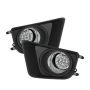 SPYDER 5075154 LED Fog Lights w/Switch - Clear
