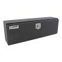 Dee Zee DZ70TB Deezee Universal Tool Box - Specialty 48In Topsider Black BT Alum (Txt Blk)