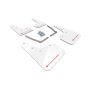 Rally Armor MF50-UR-WH/RD White/Red Logo