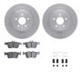 Dynamic Friction 6512-99142 Rotor Kit