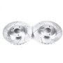 PowerStop AR8293XPR PowerStop Evolution Performance Drilled, Slotted & Plated Brake Rotor Pair