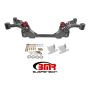BMR Suspension KM007H K-member, SBC/BBC Motor Mounts, Factory Steering