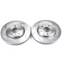 PowerStop AR82103XPR PowerStop Evolution Performance Drilled, Slotted & Plated Brake Rotor Pair