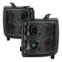 SPYDER 5081056 Projector Headlights - Light Bar DRL - Smoke