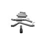 CORSA Performance 21062BLK Corsa 2020-2024 Jeep Gladiator JT 3.0in Cat-Back Single Touring Side Exit w/ 4.0in Black Tip
