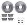 Dynamic Friction 6512-58058 Rotor Kit
