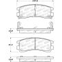 Stoptech 308.07140 Street Brake Pads