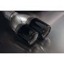 Remus 086012 1604B 2012 BMW 3 Series F30/F31 2.0L (N20B20B) 76mm Black Chrome Tail Pipe Set