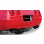 Corsa 90-95 Chevrolet Corvette C4 ZR1 5.7L V8 LT5 Black Sport Cat-Back Exhaust