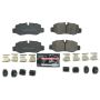 PowerStop Z23-1893 PowerStop - Z23 Daily Driver Carbon-Fiber Ceramic Brake Pads with Hardware Kit