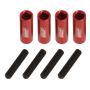 JOES RACING PRODUCTS JOE34352 Aluminum Valve Cover Nut Kit w/Studs 1/4-28