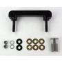 Wilwood 250-13179 Caliper Mounting Kit w/Bracket-Billet Narrow Dynalite Radial Mount 10.50in Rotor Midget