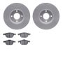 Dynamic Friction 4502-99010 Rotor Kit