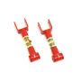 BMR Suspension UTCA014R Upper Control Arms, DOM, On-car Adjustable, Polyurethane Bushings