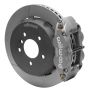 Wilwood 140-16017 95-99 E36 M3 BMW Forged Narrow Superlite 4R Rear Big Brake - Gray