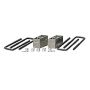 Fabtech FTS21110 Block And U-Bolt Kit