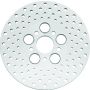 Bikers Choice 619918 73-84 FL 10 Inch Front & Rear Drilled Stainless Rotor Replaces H-D 41813-79