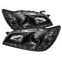 SPYDER 5029898 Projector Headlights - LED Halo - DRL - Black