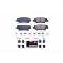 PowerStop Z23-1284 PowerStop - Z23 Daily Driver Carbon-Fiber Ceramic Brake Pads with Hardware Kit