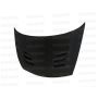 Seibon HD0607HDCV4DJ-TS 06-10 Honda Civic 4 Door JDM / Acura CSX (FD1/2/3/5) TS-Style Carbon Fiber Hood