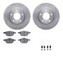 Dynamic Friction 6512-80200 Rotor Kit