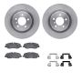Dynamic Friction 6612-11059 Rotor Kit