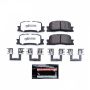 PowerStop Z36-885 PowerStop - Z36 Truck and SUV Carbon-Fiber Ceramic Brake Pads with Hardware Kit