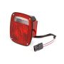 Omix Tail Light Black Housing RH 87-90 Jeep Wrangler