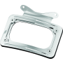 Kuryakyn 3157 Curved License Plate Mount Chrome
