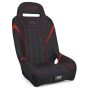 PRP Seats A5701-PORXP-204 PRP Polaris RZR PRO XP/PRO R/Turbo R GT/S.E. Suspension Seat- Black/Red