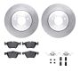Dynamic Friction 6512-31496 Rotor Kit
