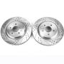 PowerStop AR82114XPR PowerStop Evolution Performance Drilled, Slotted & Plated Brake Rotor Pair