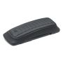 Mustang Motorcycle 77637GM Mustang 97-13 HD FL Touring Saddlebag Tour-Pak Lid Covers (Pair) Deluxe - Black w/ Grey Stitching