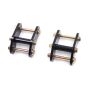 Zone Offroad 76-86 Jeep CJ/87-95 YJ 1/2in Rear 1/2in Leaf Spring Lift Shackle