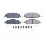 PowerStop 17-1463 PowerStop - Z17 Low-Dust Ceramic Brake Pads with Hardware